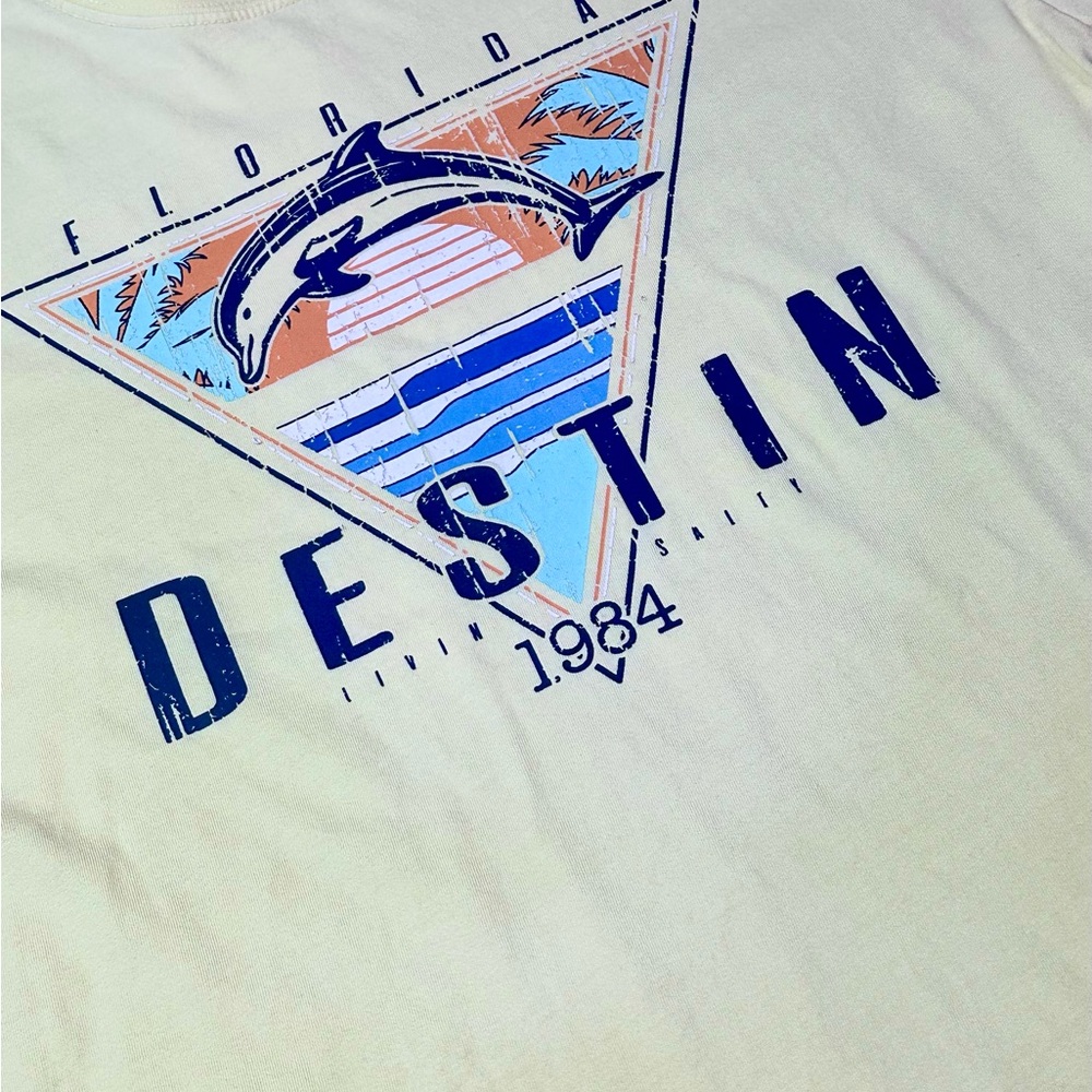 •Sold•  Retro Destin FL 1984 Short Sleeve Vintage Tee Unisex - Picture 6 of 11